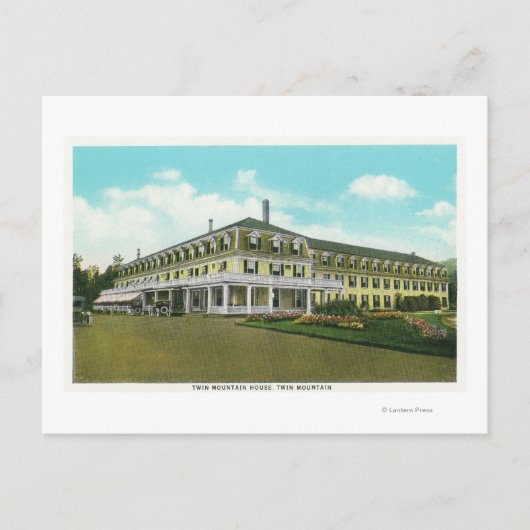 ツインマウントハウスの外観 ポストカード (正面)