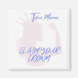 ツインママクラウンマグネット マグネット