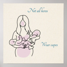 ツインママスーパーヒーロー ポスター