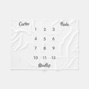 ツインマモダンイルストーンベビーブランケット フリースブランケット