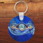 ツインマーリンキーチェーン キーホルダー (正面)