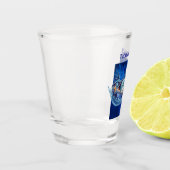 ツインマーリンショットグラス ショットグラス (左)