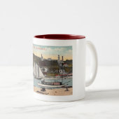 ツインライト、ハイランズ、NJヴィンテージスタイル ツートーンマグカップ (正面右)