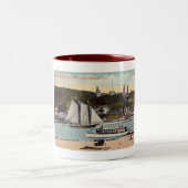 ツインライト、ハイランズ、NJヴィンテージスタイル ツートーンマグカップ (中央)