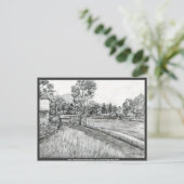 ツインレイクスのレクリエーションエリア～ノーウェストペンシルバニア ポストカード (スタンド正面)