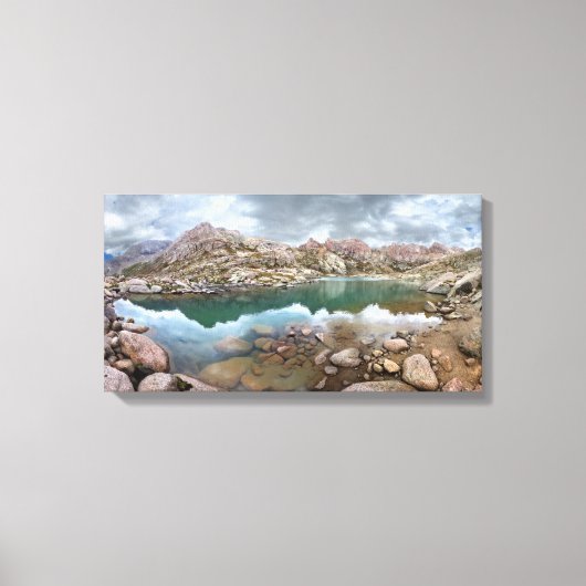 ツインレイクス – シカゴ盆地 – コロラド キャンバスプリント (正面)