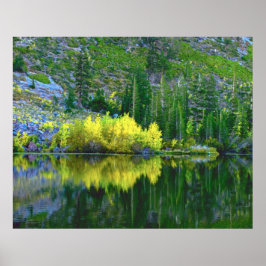 ツインレイクズオータムリフレクション ポスター