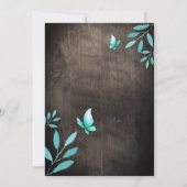 ツイン男女兼用ウォーター色バビシャワー 招待状 (裏面)