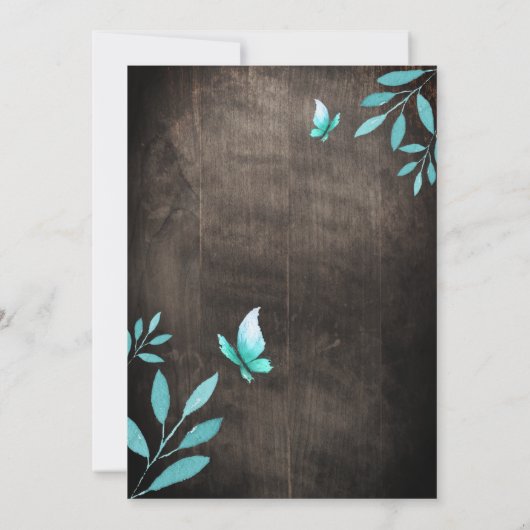 ツイン男女兼用ウォーター色バビシャワー 招待状 (裏面)