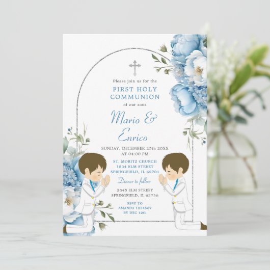 ツイン祈ボーイズ第1回共産塵ブルーアーチ 招待状 (スタンド正面)