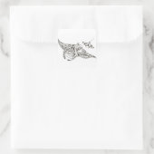 ツイン線マンタ線 スクエアシール (バッグ)