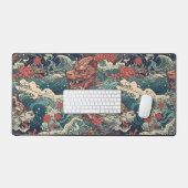 ツイン蛇 デスクマット (キーボード&マウス)