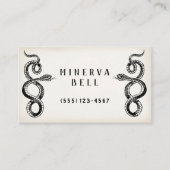 ツイン蛇 名刺 (正面)