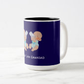 ツイン誇りを持ったグランダ ツートーンマグカップ (正面右)