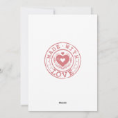 ツイン誕生日カード シーズンカード (裏面)