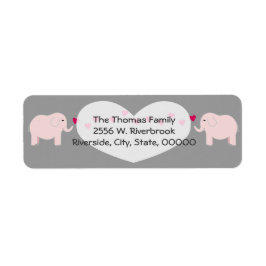 ツイン象ガールズラベル ラベル