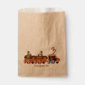 ツイン3歳の男の子のトレインアップシェリンフビットバッグ フェイバーバッグ (正面)