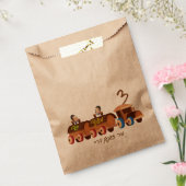 ツイン3歳の男の子のトレインアップシェリンフビットバッグ フェイバーバッグ (封をした状態)