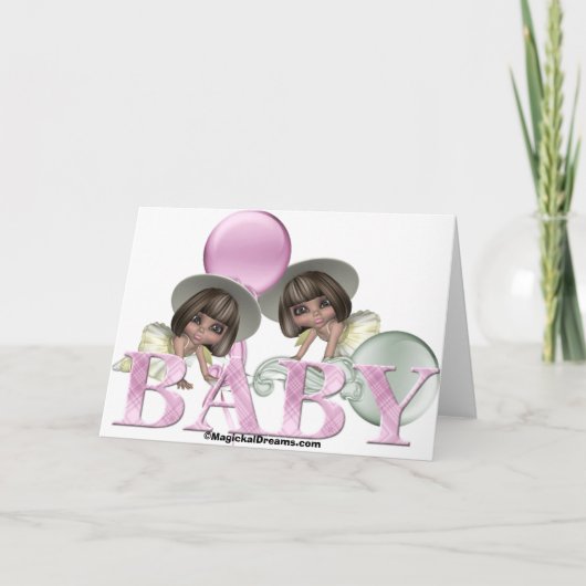 ツイン・ガールズ， MagickalDreams.com 案内状 (正面)