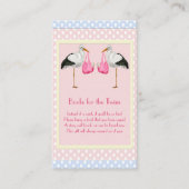 ツイン・ガール・ストークの本 エンクロージャーカード (正面)