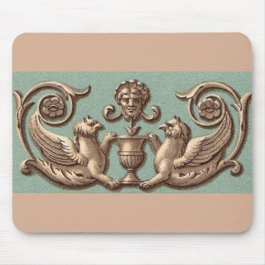 ツイン・グリフィス マウスパッド (正面)