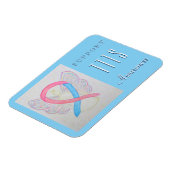 ツイン・ツイン輸血症候群認識度磁石 マグネット (左側)