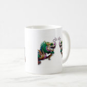 ツイン・ドラゴンズ・マグ コーヒーマグカップ (正面右)