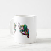 ツイン・ドラゴンズ・マグ コーヒーマグカップ (正面左)