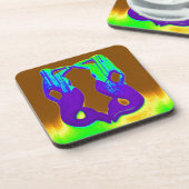 ツイン・パープル・マーメイド コースター (左側)