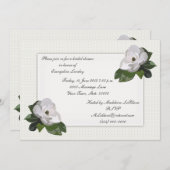 ツイン·マグノリア 招待状 (正面/裏面)