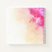 ツインLIfe抽象芸術フェード ノートブック (裏面)