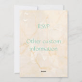 ツインOhベビーベビーシャワー招待状 シーズンカード (裏面)