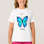 ツインTシャツの1/2 Tシャツ (正面)