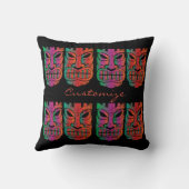 ツインTiki彫刻サンダー_コーブ クッション (裏面)