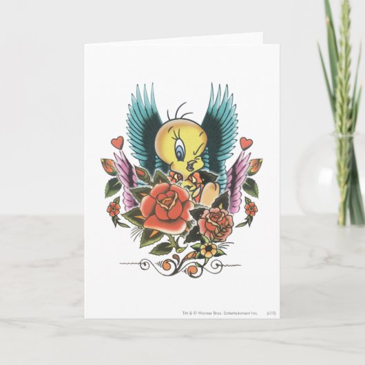 ツイーティーブルーウィングス カード (正面)