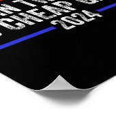 ツイートと安いガソリン 面白い 2024年 トランプ支持 ポスター (角)