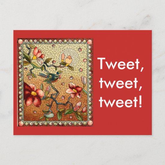 ツイートのツイート ポストカード (正面)