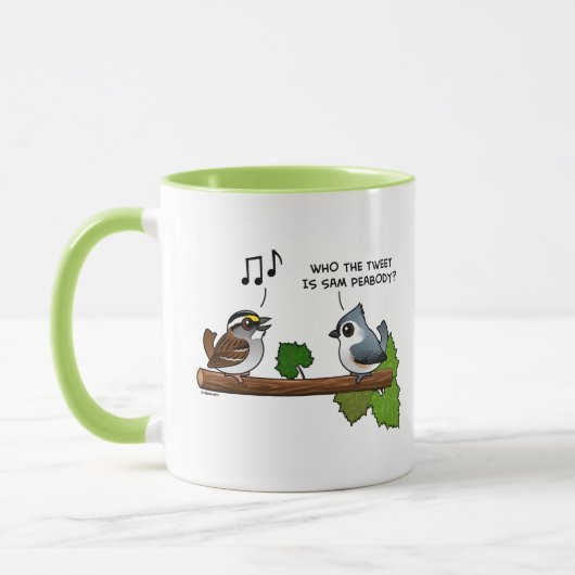 ツイートは誰だ？ マグカップ (左)