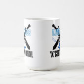 ツイートを減らす、'X'ceptional.w コーヒーマグカップ (中央)