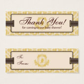 ツイートツイートベビーTYスキニーギフトラベル (正面&裏面)