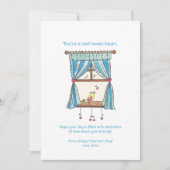 ツイートハートバードバレンタインデー シーズンカード (正面)