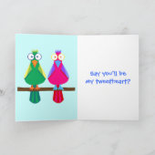 ツイートバレンタインデー シーズンカード (内部)