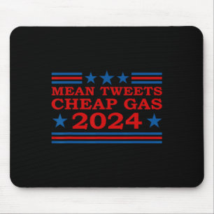 ツイート安いガス2024プロおもしろいトランプ選挙 マウスパッド