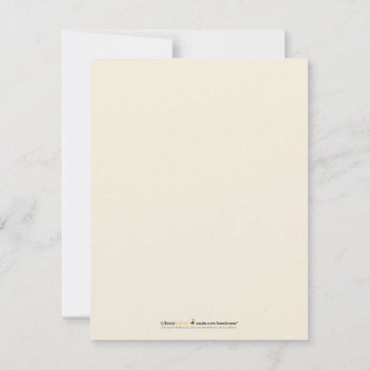 ツイート!ツイート!フカスタムラットノートカード(ライムグリーン) ノートカード (裏面)