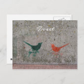 ツイート ポストカード (正面/裏面)