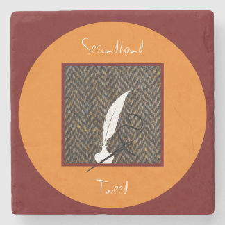 ツイードのコースター ストーンコースター