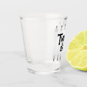 ツイードルダムの独身最後の夜 アルガイル ダイヤモンド ショットグラス (左)