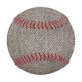 ツイード野球のリスのロゴ – HAMbyWhiteGlove 野球ボール (裏面)