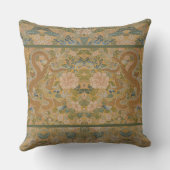 ツイ中国のン威厳のあるドラゴンの踊り クッション (裏面)