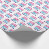 ツイ最高のンフレンズフォーエバー – 少年と少女 ラッピングペーパー (角)